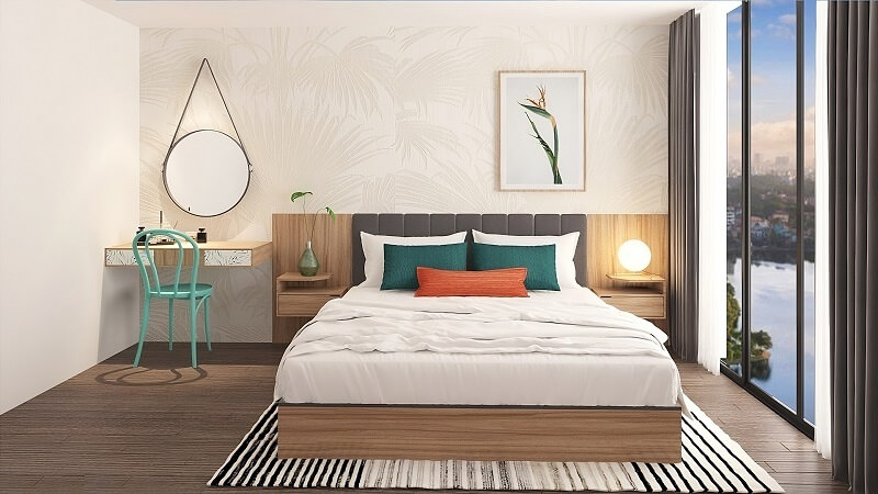 Mẫu giường ngủ gỗ MDF - 15+ mẫu giường ngủ đẹp giá rẻ