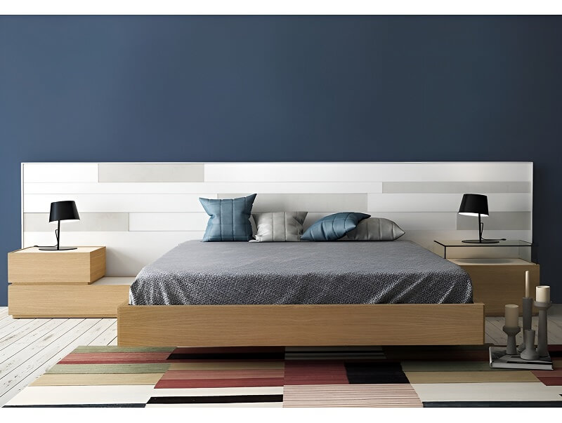 Mẫu giường ngủ gỗ MDF - 15+ mẫu giường ngủ đẹp giá rẻ