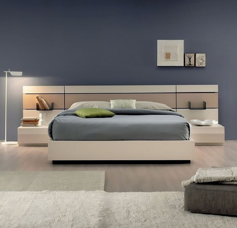 Mẫu giường ngủ gỗ MDF - 15+ mẫu giường ngủ đẹp giá rẻ