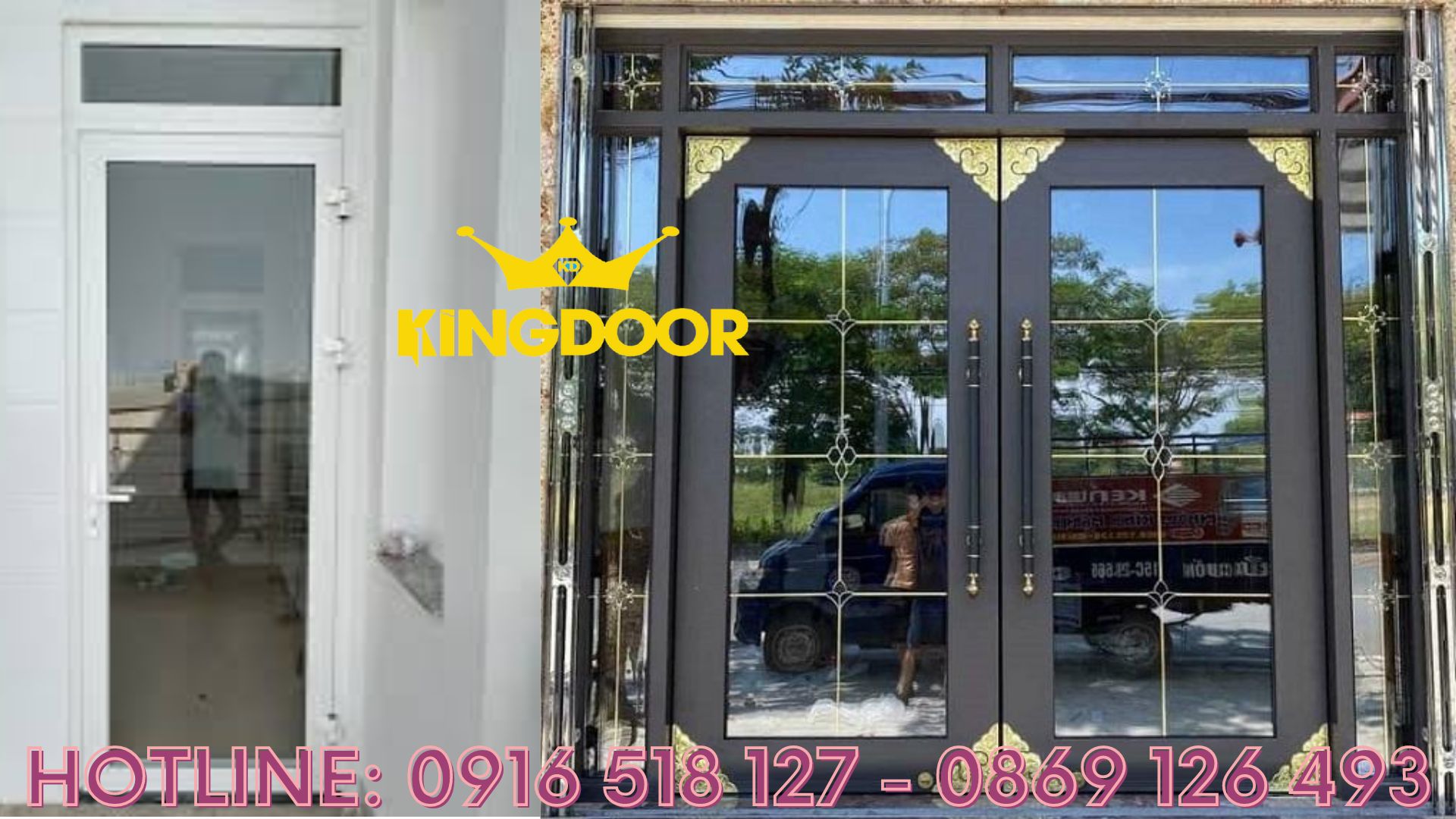 Mẫu cửa nhà đẹp cho ngôi nhà của bạn Kingdoor