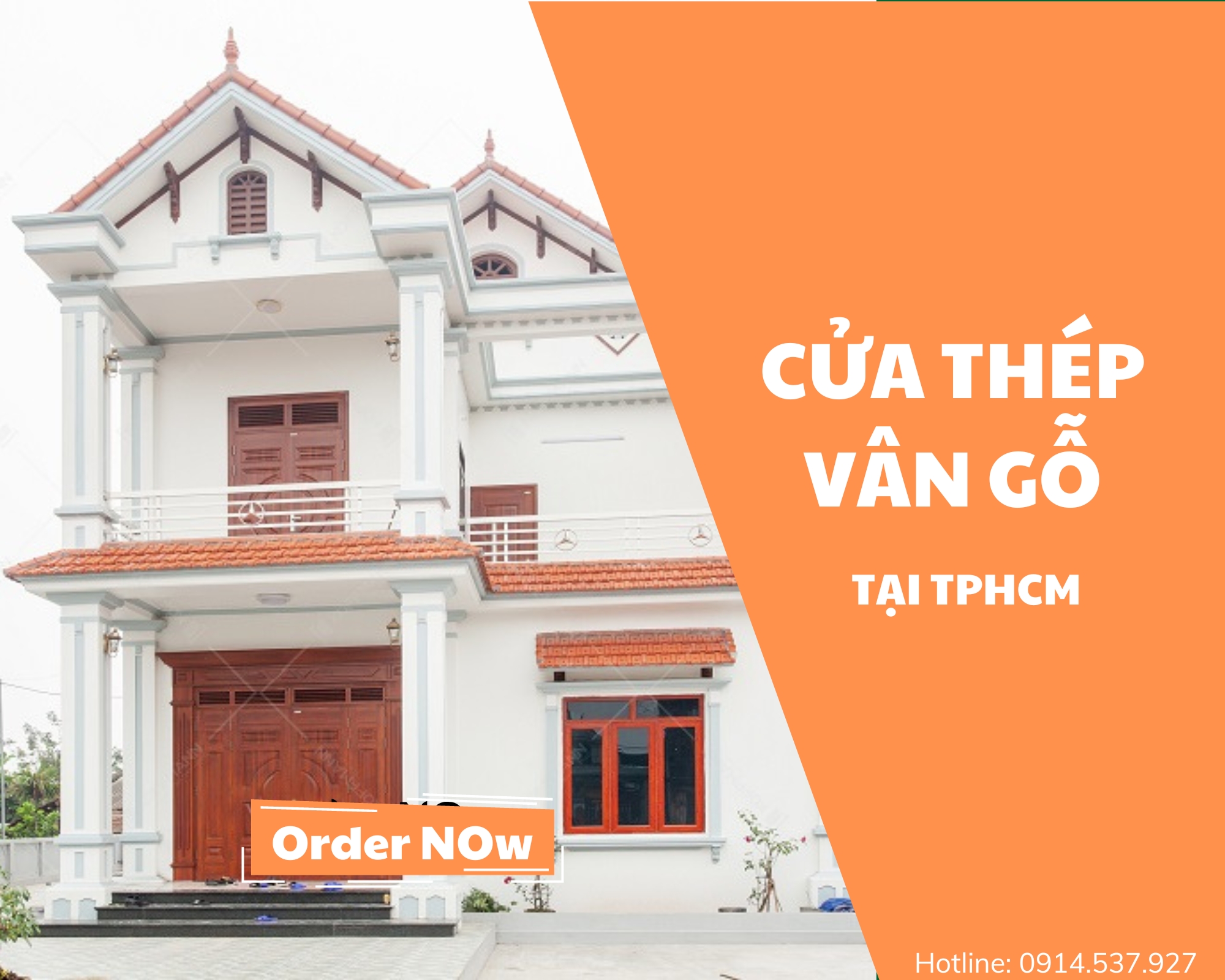 Cửa Thép Vân Gỗ Tại TPHCM  Xu hướng cửa chính