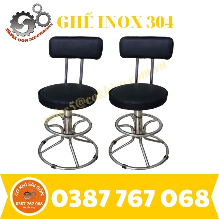 Ghế thí nghiệm inox phòng sạch