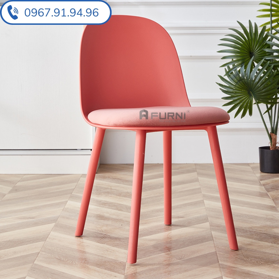 Ghế ăn nhựa PP giá rẻ kiểu dáng hiện đại CC1553-F1  Nội Thất Furni