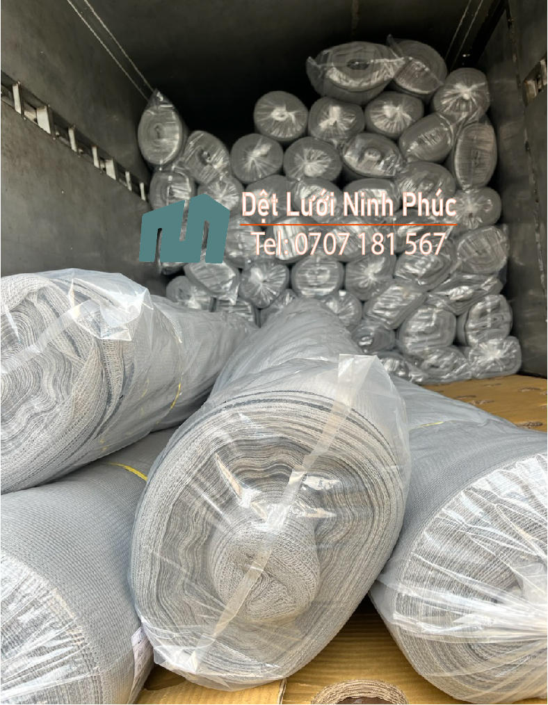 Lưới công trình - bao che chắn bụi màu xám - grey