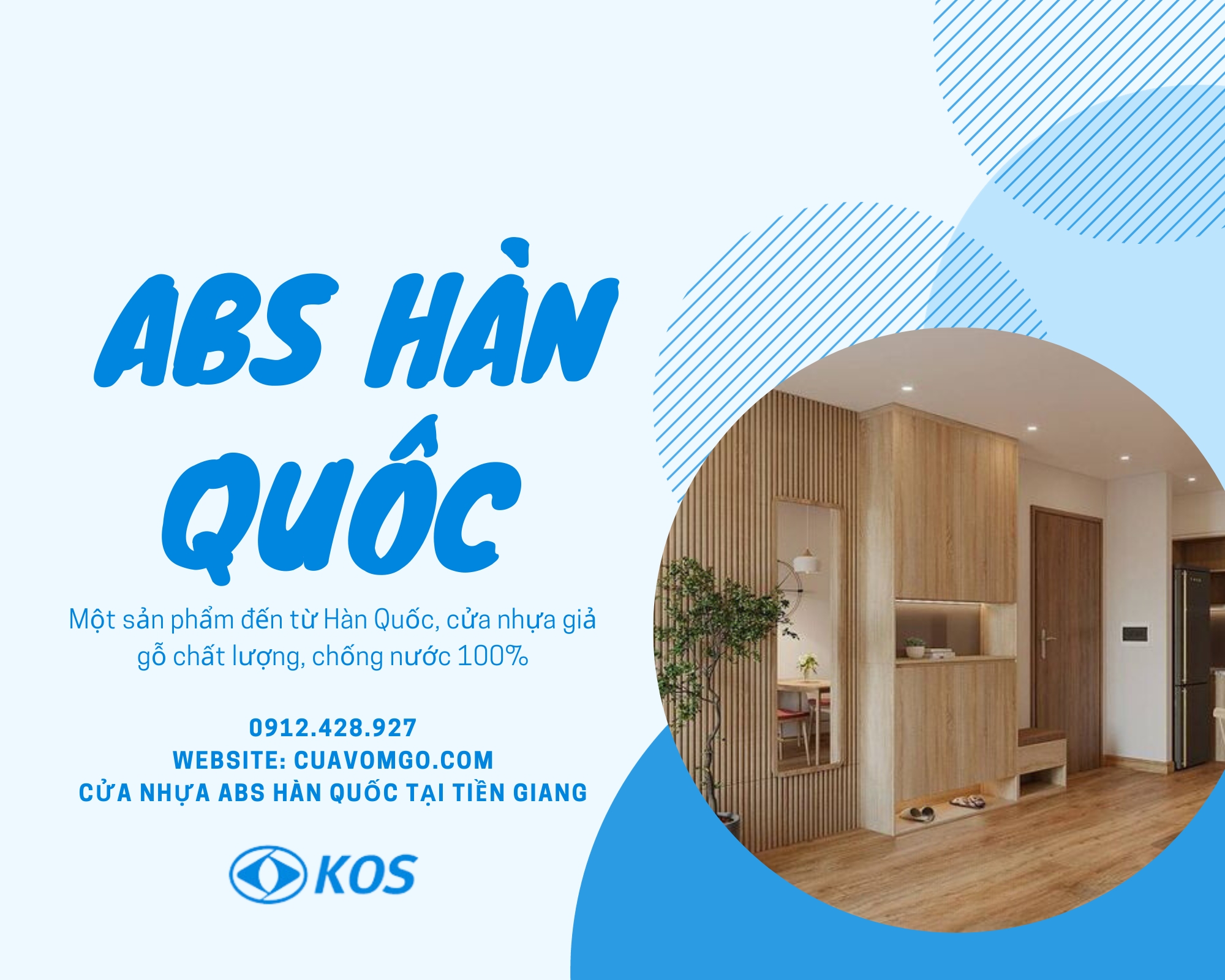 Cửa nhựa ABS Hàn Quốc  cửa nhựa giả gỗ giá rẻ