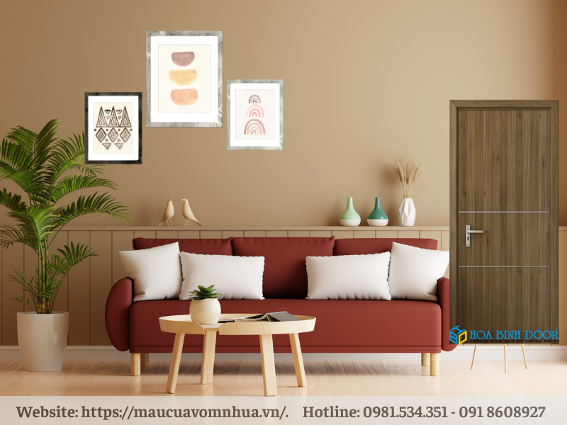 Cửa  gỗ công nghiệp phòng ngủ tại quận 10