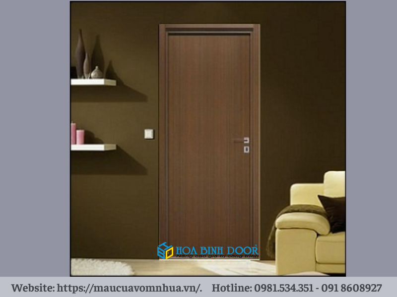 Cửa  gỗ công nghiệp phòng ngủ tại quận 10