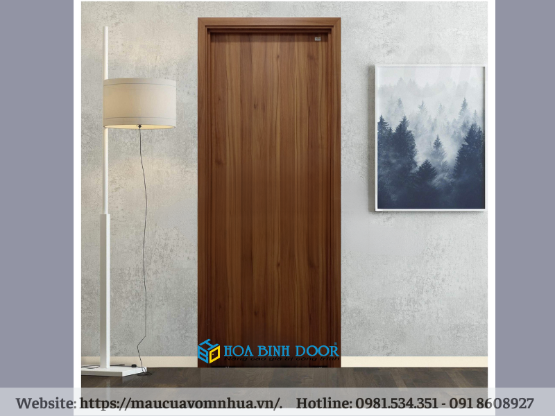 Cửa  gỗ công nghiệp phòng ngủ tại quận 10