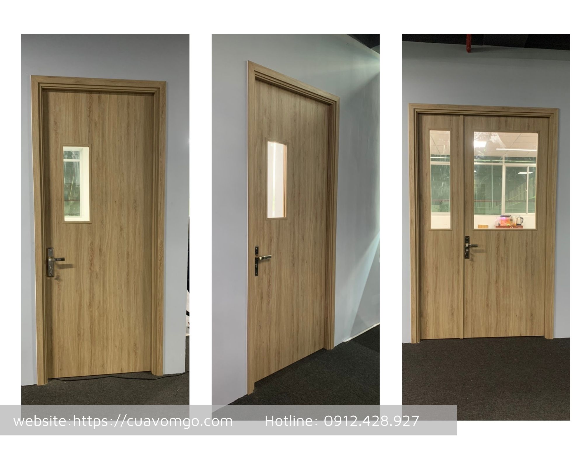 Cửa gỗ MDF tại Tiền Giang  Cửa gỗ công nghiệp Melamine
