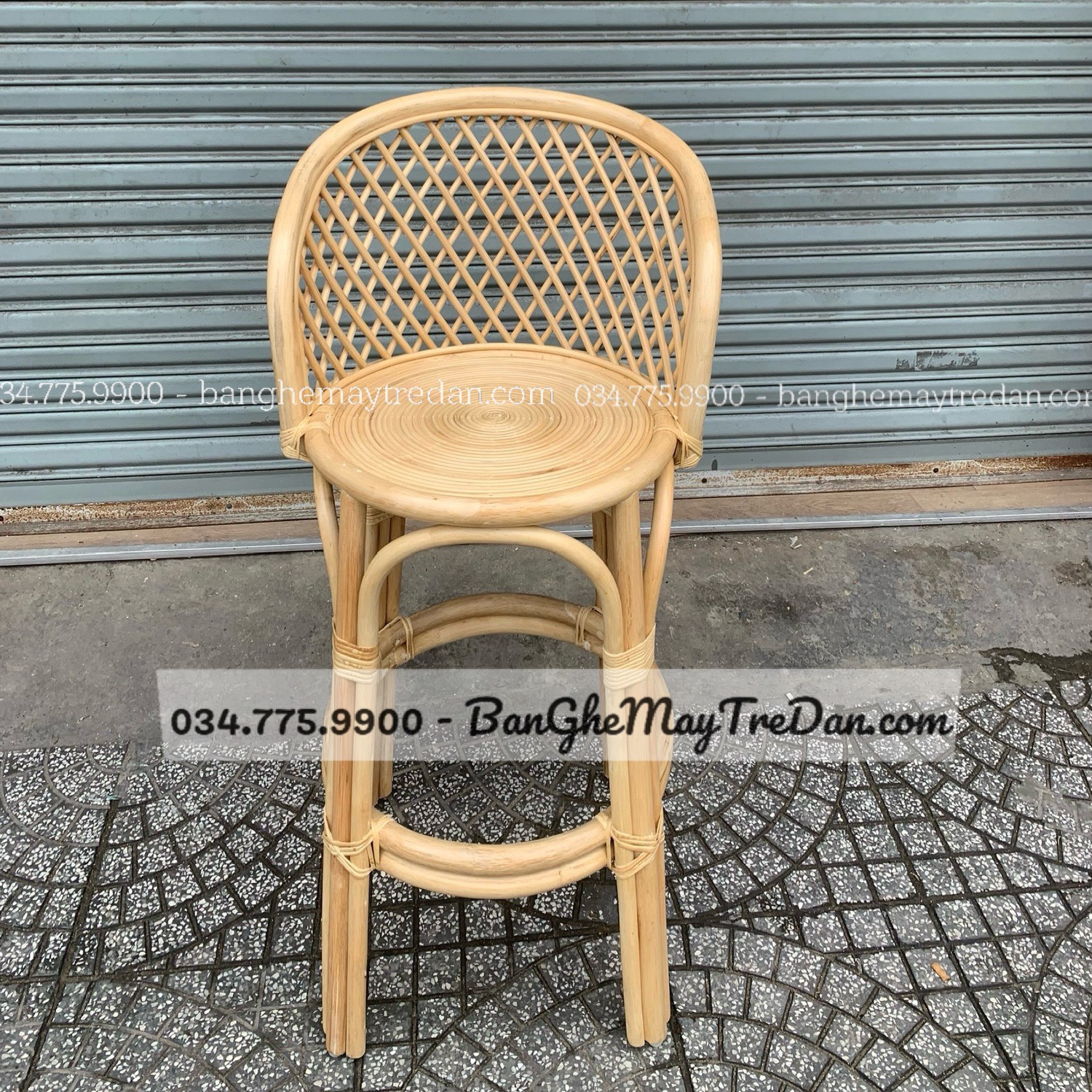 Ghế bàn đảo bằng mây tre lá - Giá tốt tại TP HCM
