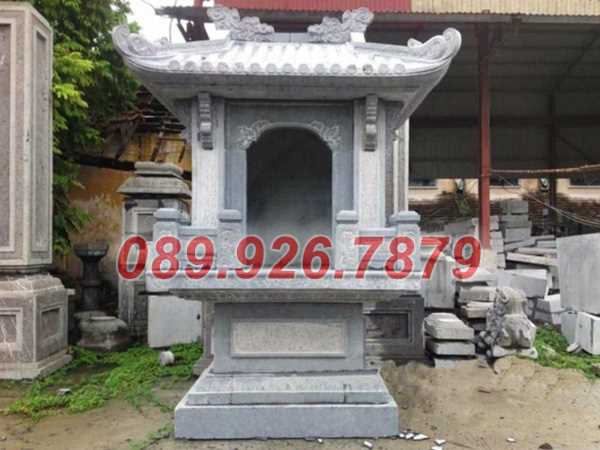 Mẫu bàn thờ thiên đá ngoài trời có mái che bán BÌnh Thuận