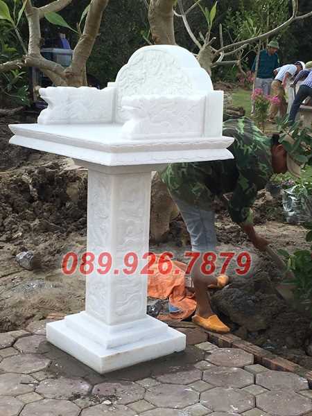 Mẫu miếu thờ thần linh, cô cậu, sơn thần bằng đá đẹp bán Bình Thuận