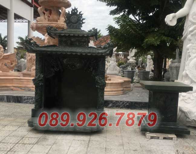 Mẫu am thờ để hủ đựng tro hài cốt bằng đá đẹp ngoài trời bán Kon Tum