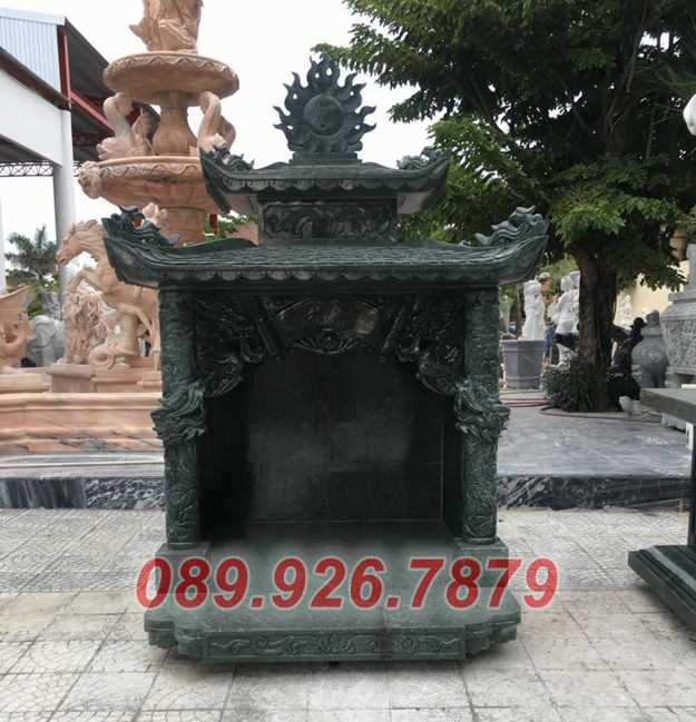 Mẫu am thờ để hủ đựng tro hài cốt bằng đá đẹp ngoài trời bán Kon Tum