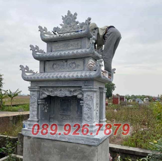 Mẫu am thờ cô hồn, để hủ tro hài cốt bằng đá có mái che bán Đắk Nông
