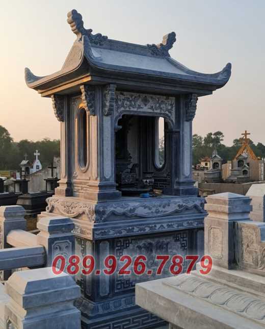 Mẫu miếu thờ thần linh ngoài trời có mái che đẹp bán Bà Rịa Vũng Tàu