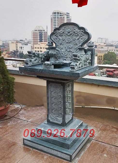 Mẫu miếu thờ thần linh ngoài trời có mái che đẹp bán Bà Rịa Vũng Tàu