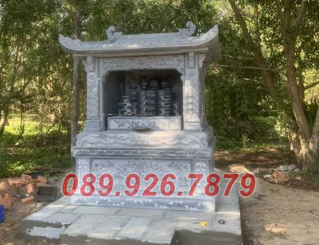 Am Thờ - Mẫu bàn thờ thiên đá ngoài trời có mái che đep bán Vĩnh Long