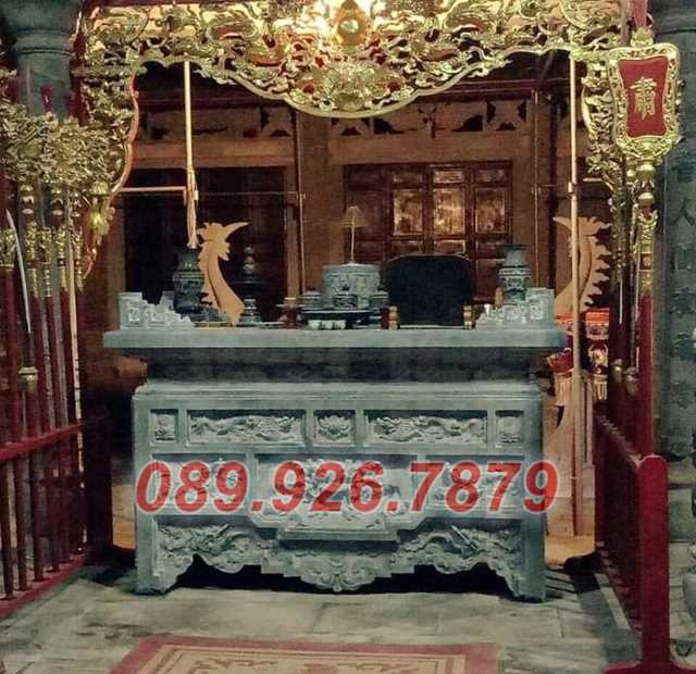 Bàn lễ đá - Mẫu bàn lễ đá lăng mộ tổ tiên, dòng họ bán Cần Thơ