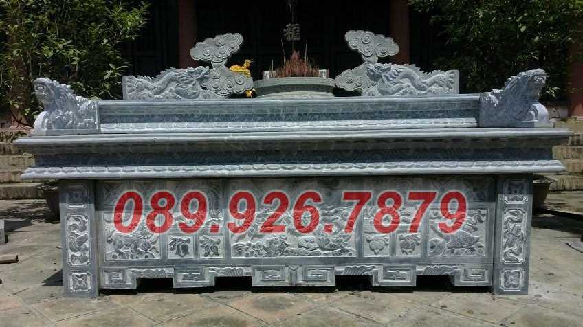 Mẫu bàn thờ bằng đá đẹp bán Bạc Liêu - Mẫu bàn thờ đá đến miếu đẹp