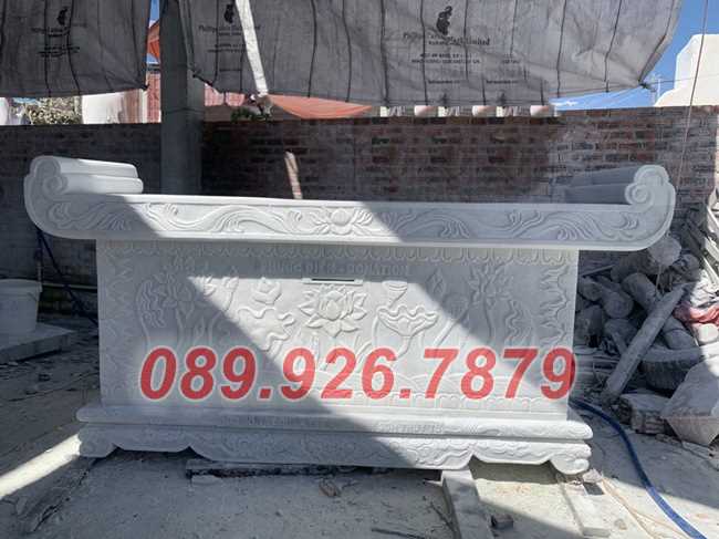 Mẫu bàn thờ bằng đá đẹp bán Bạc Liêu - Mẫu bàn thờ đá đến miếu đẹp