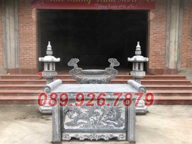 Bàn lễ đá - Mẫu bàn lễ đá đặt trước nghĩa trang bán An Giang