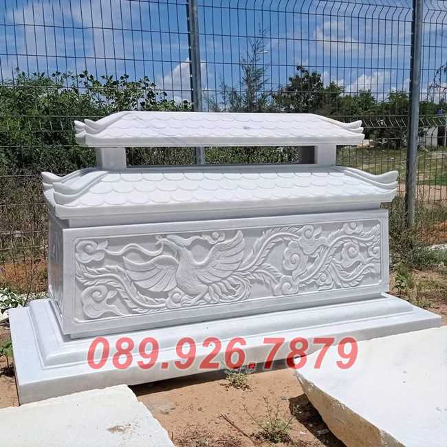 Bàn lễ đá - Mẫu bàn lễ đá đặt trước lăng mộ đá đẹp bán Đồng Nai