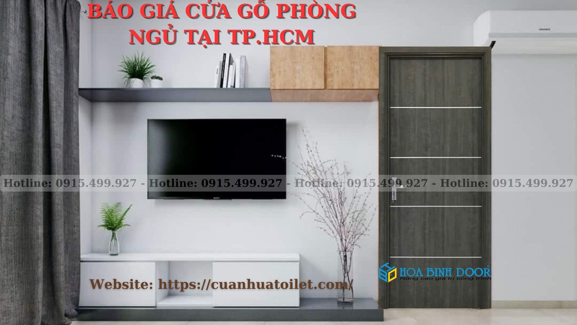 Báo giá cửa gỗ phòng ngủ tại TP.HCM - Cửa gỗ phòng ngủ