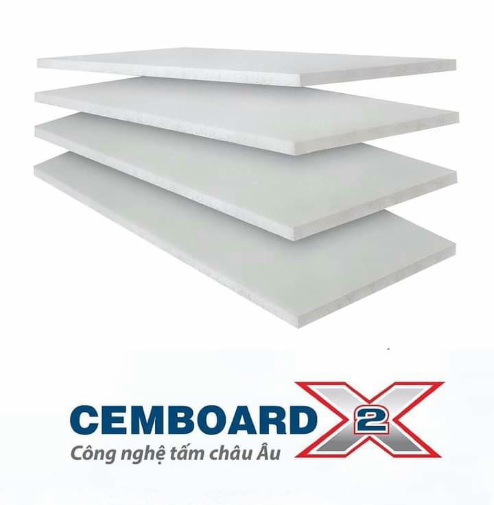 Tấm lót sàn nhẹ giá rẻ CemboardX2 Việt Nam