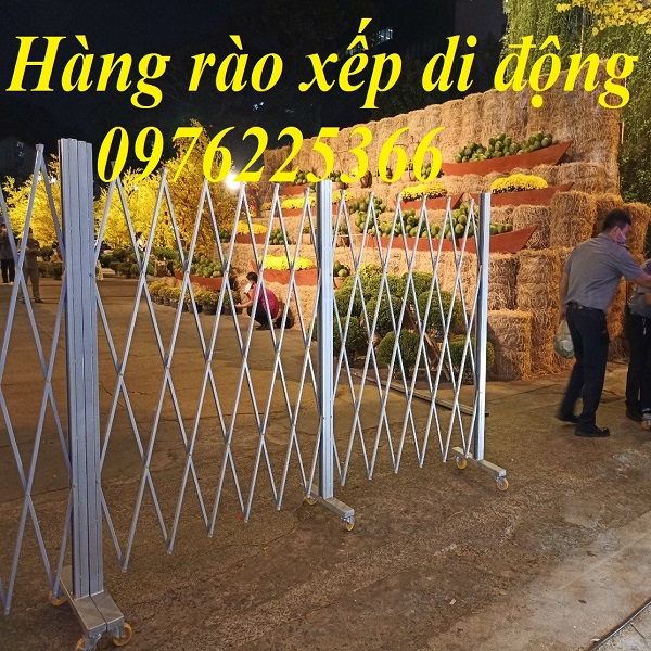 Rào xếp chữ T ,Hàng rào xếp di động ,Hàng rào xếp gọn di động