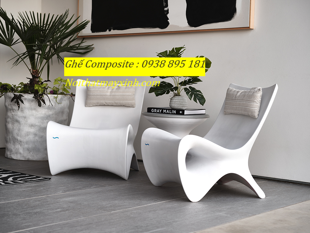 Ghế hồ bơi composite cho resort khách sạn cao cấp