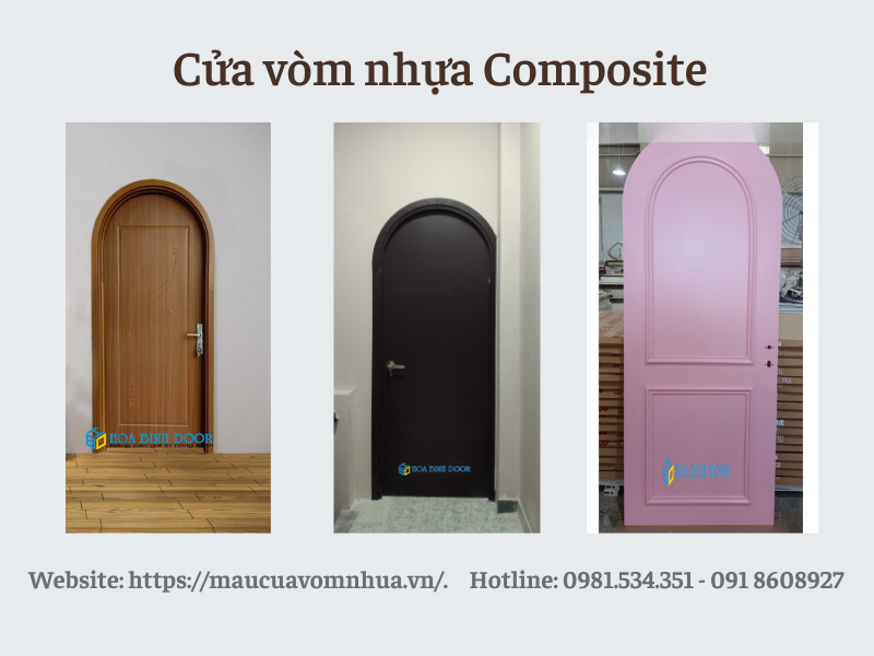Giá cửa vòm nhựa tại Thú Đức - Cửa vòm nhựa giả gỗ