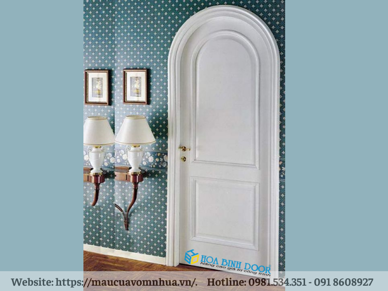 Giá cửa vòm nhựa tại Thú Đức - Cửa vòm nhựa giả gỗ