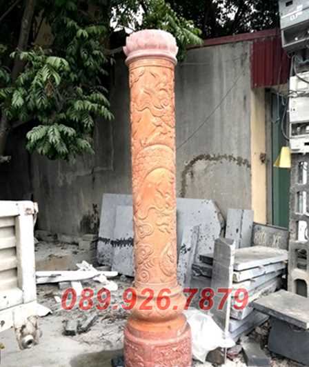 Cột miếu đá - Mẫu cột đá nhà thờ, từ đường đẹp bán Sài Gòn