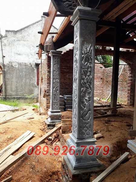 Cột miếu đá - Mẫu cột đá nhà thờ, từ đường đẹp bán Sài Gòn