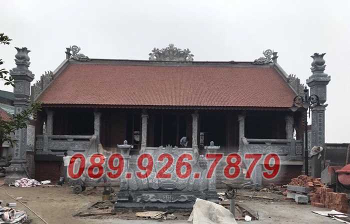 Cột chùa đá - Mẫu cột chùa miếu đình bằng đá đẹp bán Lâm Đồng