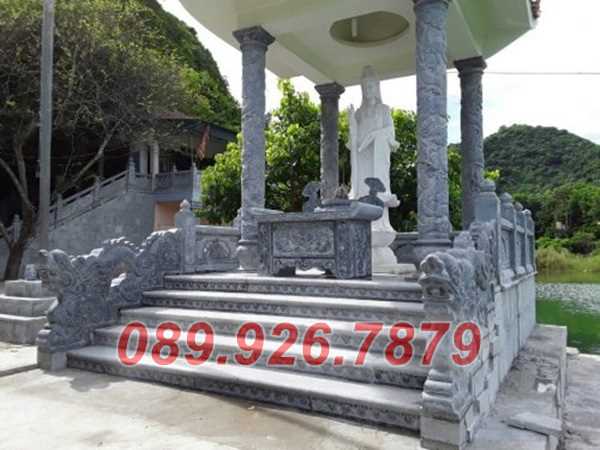 Cột đá tròn - Mẫu cột nhà bằng đá đẹp bán Đắk Nông