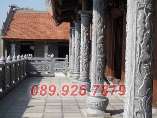 Cột đá tròn - Mẫu cột nhà bằng đá đẹp bán Đắk Nông