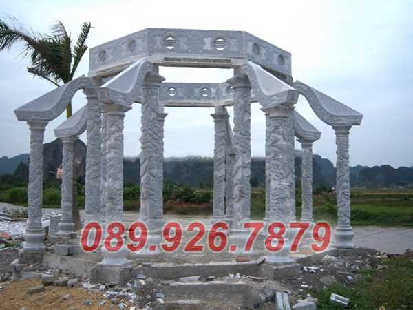 Cột đá lăng mộ - Mẫu cột đá khu lăng mộ đẹp bán Ninh Thuận