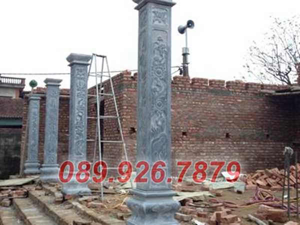 Cột đá lăng mộ - Mẫu cột đá khu lăng mộ đẹp bán Ninh Thuận