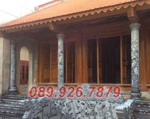 Mẫu cột đá nghĩa trang đẹp bán Khánh Hòa - Cột đá đẹp nhất