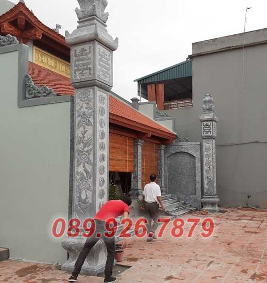 Mẫu cột đá nghĩa trang đẹp bán Khánh Hòa - Cột đá đẹp nhất