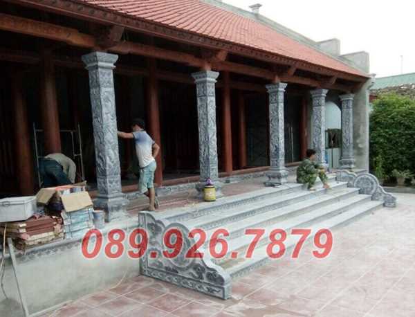Phú Yên thi công cột nhà bẳng đá khối đẹp bán Phú Yên