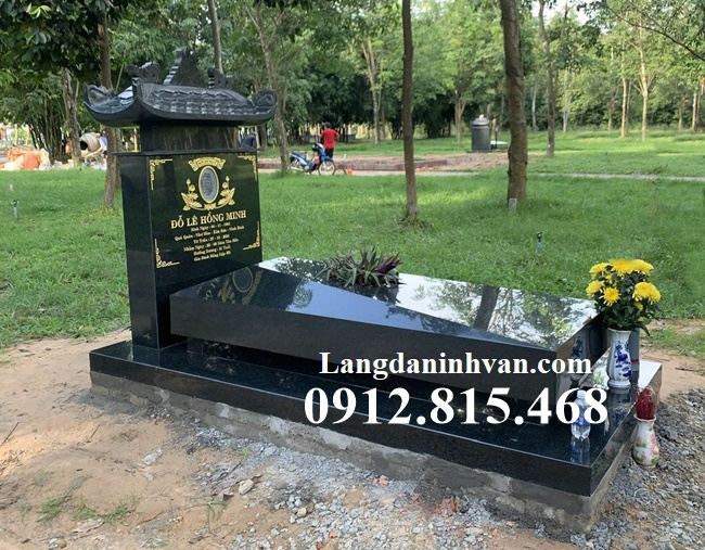 Mẫu mộ đá một mái đẹp bán tại Thành Phố Hồ Chí Minh 59HCM