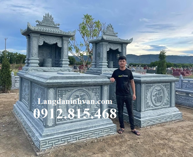 Mẫu mộ đá một mái đẹp bán tại Thành Phố Hồ Chí Minh 59HCM