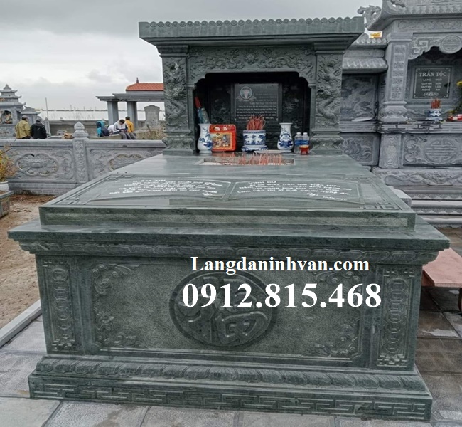 Mẫu mộ đá một mái đẹp bán tại Thành Phố Hồ Chí Minh 59HCM