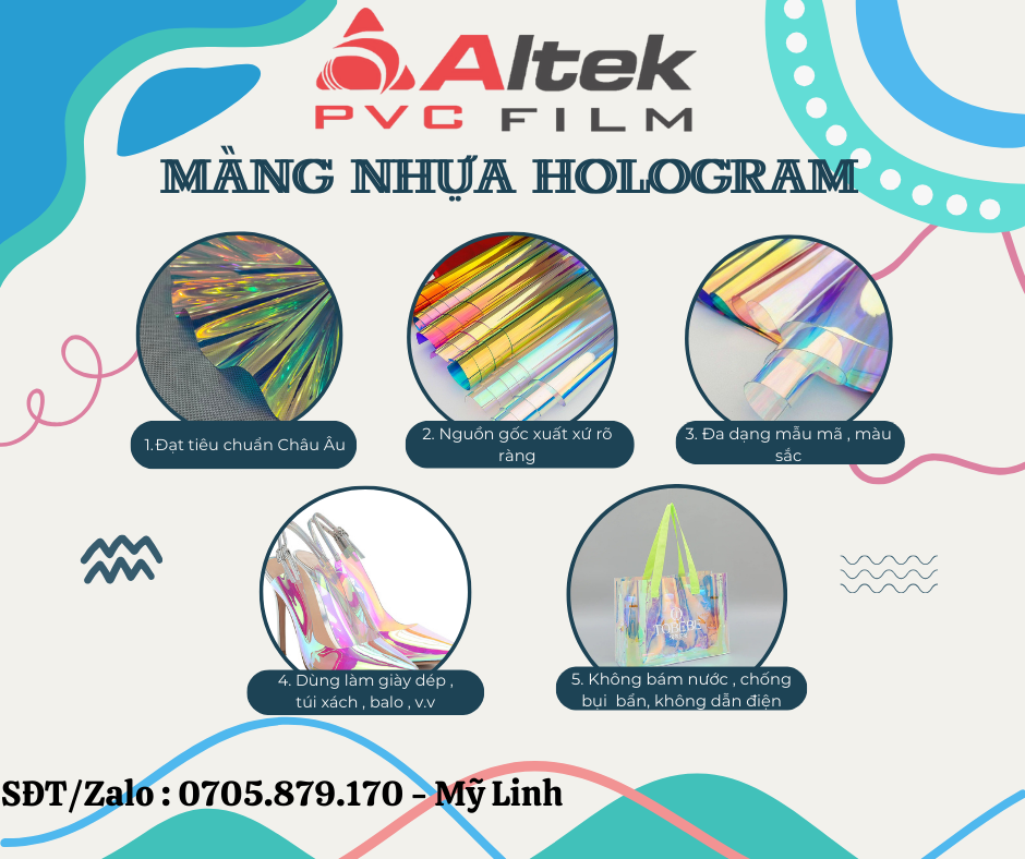 Màng Nhựa Hologram Ánh Kim Giá Rẻ Bất Ngờ