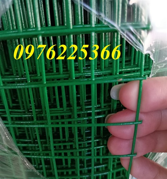 Lưới thép bọc nhựa hàn chập không gỉ /Lưới kẽm bọc nhựa