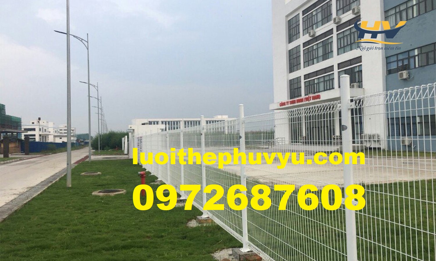 Hàng rào thép mạ kẽm, lưới hàng rào mạ kẽm phi4, phi5, phi6