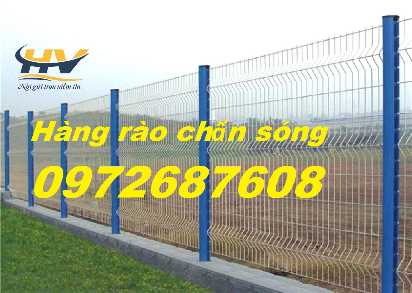 Sản xuất hàng rào mạ kẽm, hàng rào khu công nghiệp tại Bình Dương